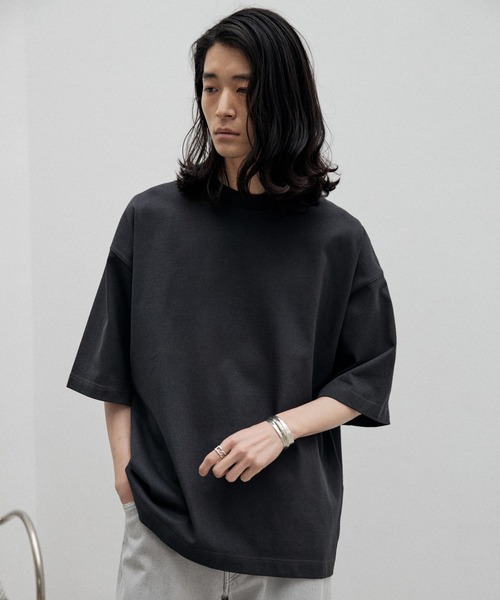 「WYM LIDNM」 半袖Tシャツ M ホワイト メンズ_画像8