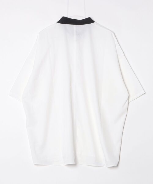 「INASTUDIOS ZOO」 「HALHAM」半袖シャツ X-LARGE ホワイト レディース_画像2