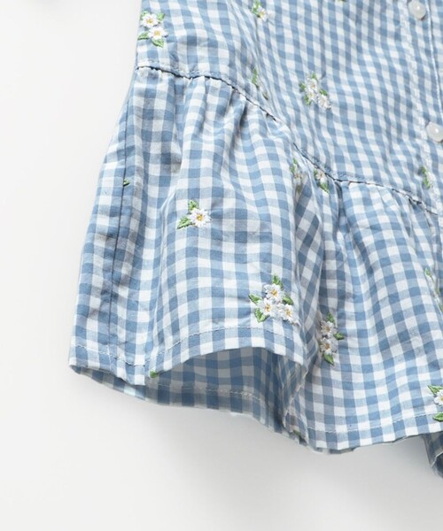 「branshes」 「KIDS」長袖ワンピース 140 ブルー キッズ_画像8