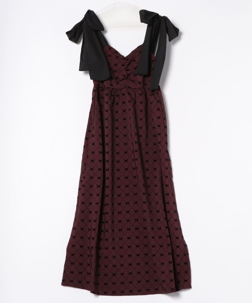 「apres jour」 キャミソールワンピース X-LARGE ブラック レディース_画像7