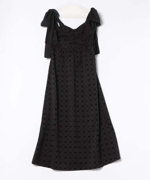 「apres jour」 キャミソールワンピース X-LARGE ブラック レディース_画像8