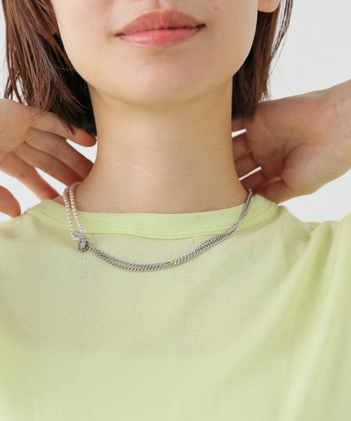 JUSTINE CLENQUET（ジュスティーヌクランケ） ネックレス 「JUSTINE