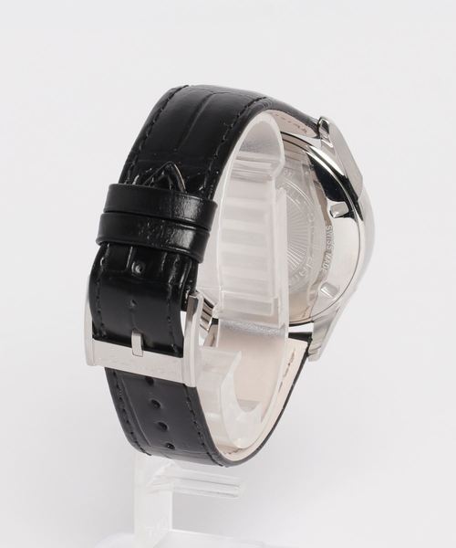 腕時計 HAMILTON 「ハミルトン」 腕時計 Valiant （バリアント）  オート 自動巻き 40MM レザーベルト シルバー×ブラック メンの画像