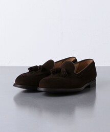 CROCKETT&JONES スエードローファー　サイズ　7E 極上☆クロケット&ジョーンズ 7E 【☆ヘイリング/HAYLING
