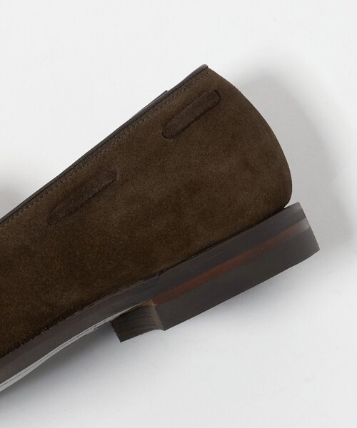 ローファー 「CROCKETT＆JONES（クロケット＆ジョーンズ）」 CAVENDISH/スエード タッセルローファー メンズの画像