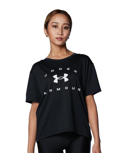 Tシャツ Tシャツ Uaテック ワードマーク グラフィック Tシャツ トレーニング レディース Zozotown Yahoo 店 通販 Yahoo ショッピング