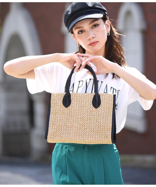 【美品】ANA × ear 2wayバッグ　ショルダーANAmaison 美品】ANA × ear 2wayバッグ ショルダーANAmaison