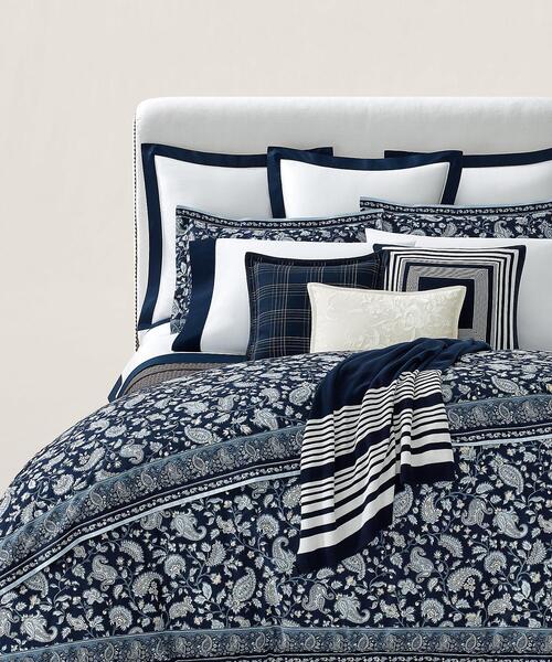 USA Ralph Lauren HOME キルティング　ベットカバー RALPH LAUREN HOME ベッド 寝具 アーガイル サティーン キルト