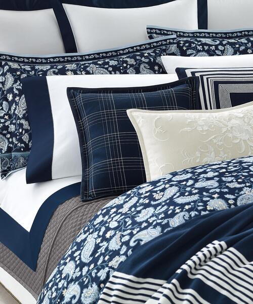 RALPH LAUREN HOME ベッドカバー　ベッドスプレッド　ストライプ ラルフローレン】 Poloベア ストライプ シーツセット シングル