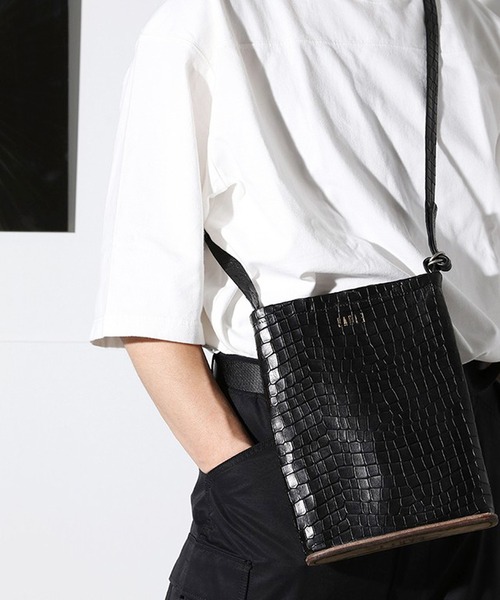 ショルダーバッグ バッグ EARLE アール / Shoe sole bag シューソールキップレザーショルダーバッグ / ER3511
