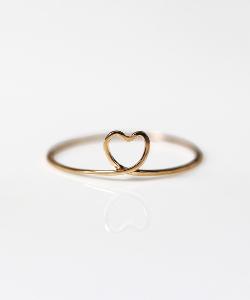 cui-cui（キュイキュイ） 指輪 リング ゴールド ハート リング | K10YG