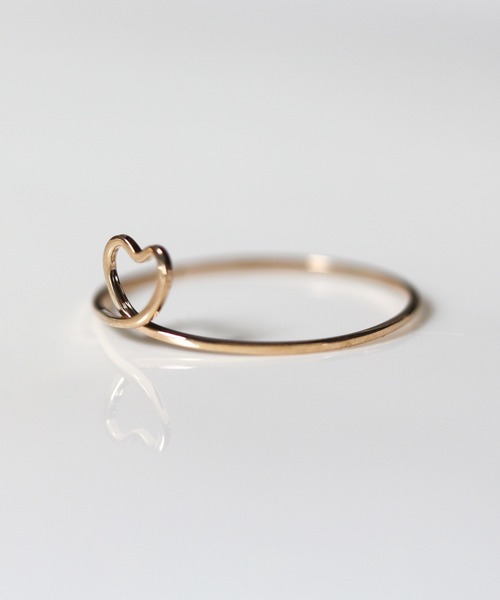 cui-cui（キュイキュイ） 指輪 リング ゴールド ハート リング | K10YG