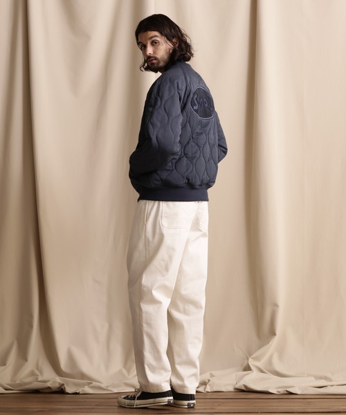 ジャケット ブルゾン 【WEB LIMITED】Schott/ショット/ ONIONQUILTED JACKET OVAL CHENILLE LOGO WEB LIMITED Schott/ショット/ ONIONQUILTED JACKET OVAL CHENILLE ポリエステル