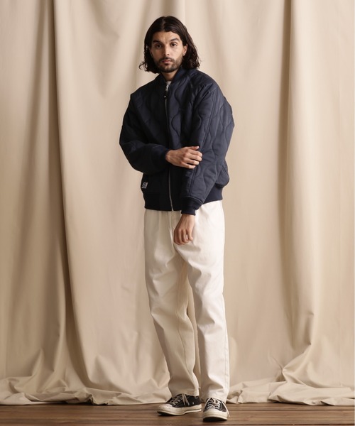 ジャケット ブルゾン 【WEB LIMITED】Schott/ショット/ ONIONQUILTED JACKET OVAL CHENILLE LOGO WEB LIMITED Schott/ショット/ ONIONQUILTED JACKET OVAL CHENILLE ポリエステル