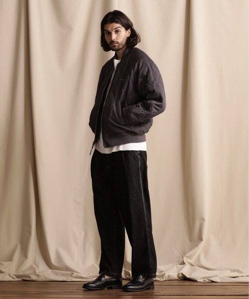 ジャケット ブルゾン 【WEB LIMITED】Schott/ショット/ ONIONQUILTED JACKET OVAL CHENILLE LOGO WEB LIMITED Schott/ショット/ ONIONQUILTED JACKET OVAL CHENILLE ポリエステル