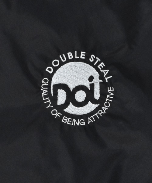 DOUBLE STEAL（ダブルスティール） ナイロンジャケット サークルロゴ