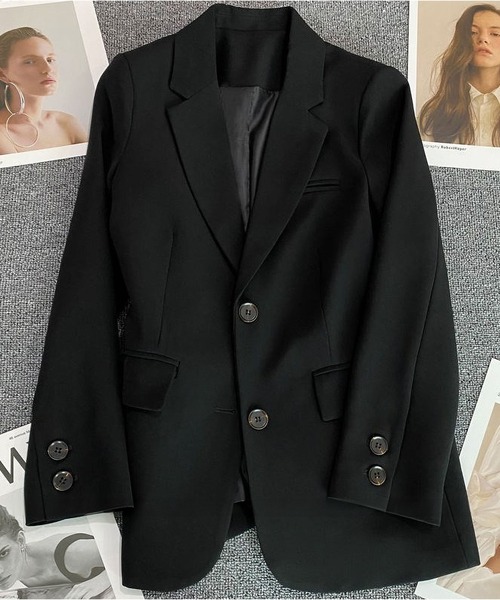 BLANC FICELLE ジャケット テーラードジャケット テーラードジャケット