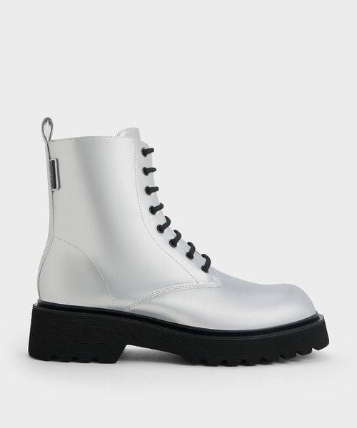 CHARLES ＆ KEITH（チャールズ&キース） ブーツ レースアップ アンクル