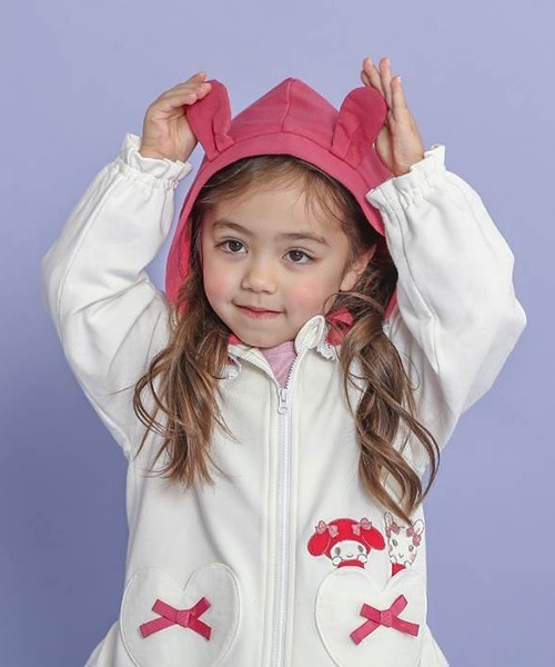 coeur a パーカー マイメロディパーカー キッズ 子供服 女の子