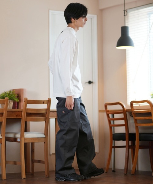 Dickies（ディッキーズ） ワイドパンツ チノパン ダブルニーパンツ