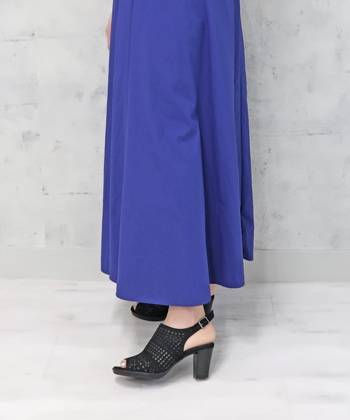 MODE KAORI（モードカオリ） サンダル 「本革」レーザーカットカバード