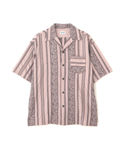 Schott アロハシャツ　ショット　半袖　ホワイト　ハワイアンシャツ HAWAIIAN SHIRT 