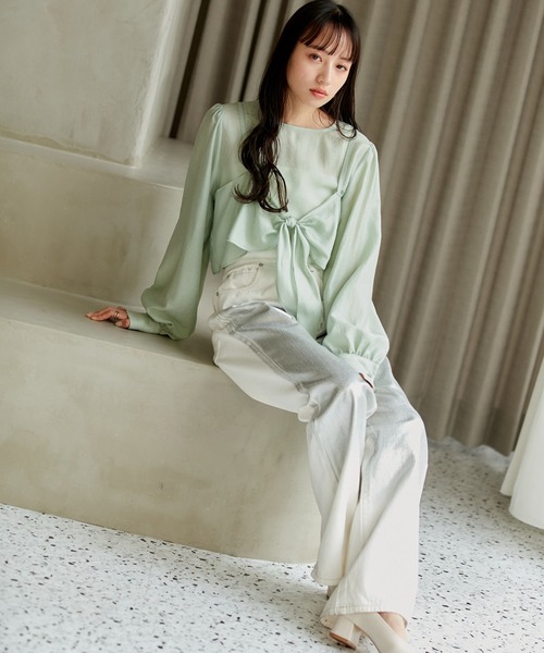 新品◇旬シルビアンヘッチらしいお色の人気ハート柄！シフォン