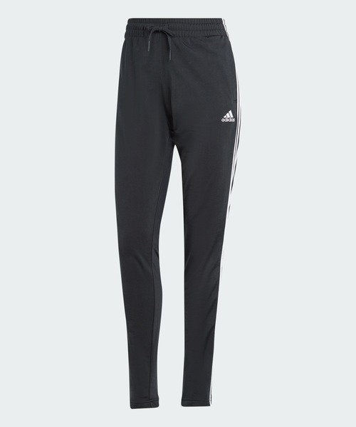adidas トレフォイル エッセンシャルズ トラックパンツ　ジャージ　黒 adidas（アディダス）の「トレフォイル エッセンシャルズ