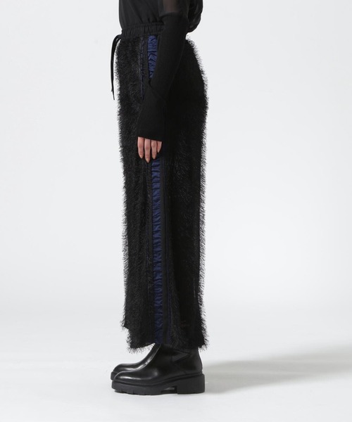 非常に高い品質 パンツ AILA AULA AILA/アウラアイラ/FRINGE LINE JACQUARD パンツ