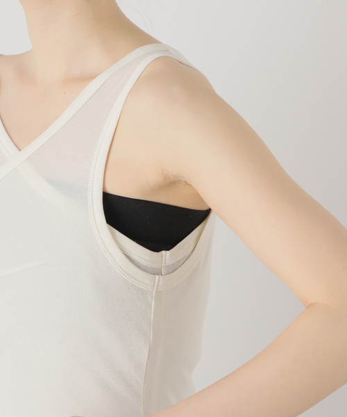 EMILY WEEK tシャツ 「babaco/ババコ」Twisted Cotton Layered