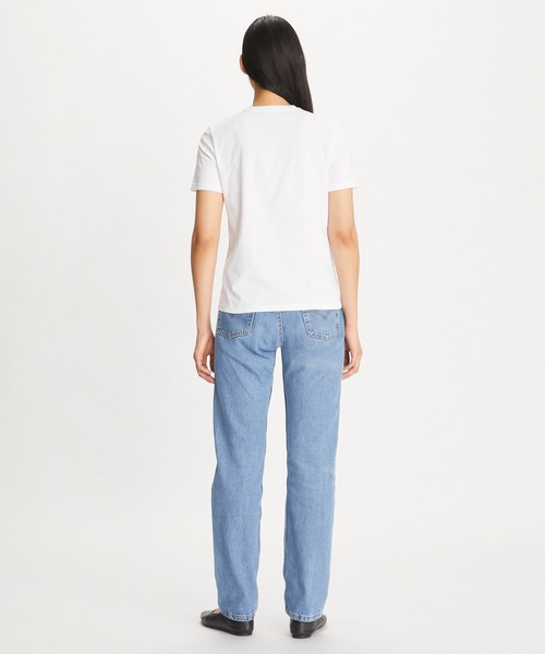 TORY BURCH tシャツ エンブロイダリー ロゴ Tシャツ レディース