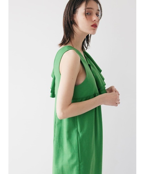 COEL（コエル） ワンピース ショルダーフリルオールインワン