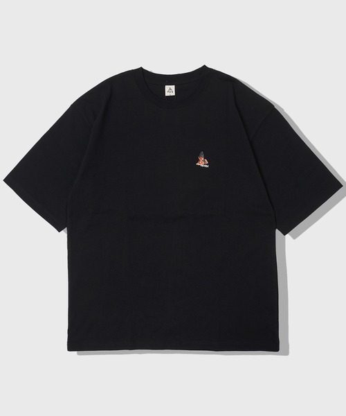 R&D.M.C. プリントTシャツ (犬) Revo. tシャツ キャット ドッグ アニマルプリント オーバー