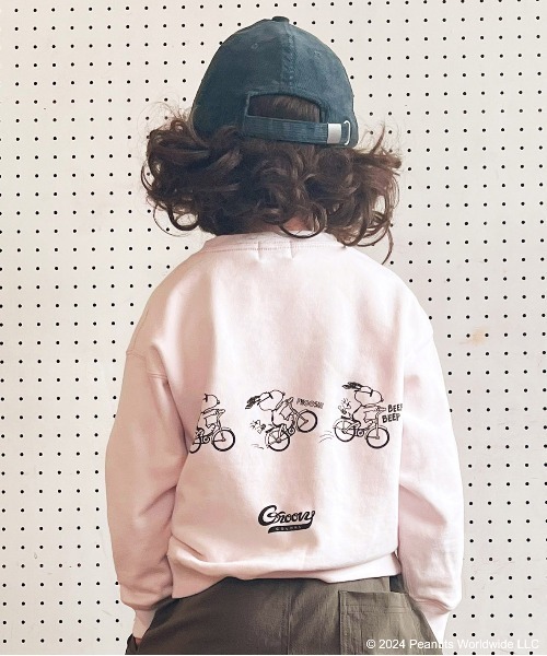 GROOVY COLORS トレーナー SNOOPY and Sweatshirt キッズ 子供服