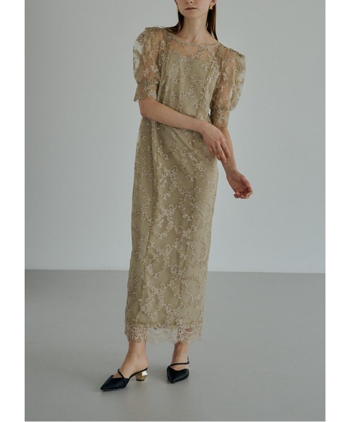 LE'RURE オケージョンドレス LE'RURE ドレス Ruffle tulle airy dress : ZOZOTOWN Yahoo!店