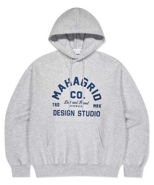 パーカー 「mahagrid/マハグリッド」 ARCH LOGO HOODIE/アーチロゴ プルオーバーパーカー レディース メンズ