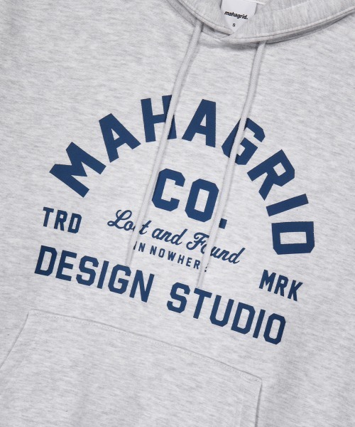 パーカー 「mahagrid/マハグリッド」 ARCH LOGO HOODIE/アーチロゴ プルオーバーパーカー レディース メンズ セール】『mahagrid/マハグリッド』 ARCH LOGO HOODIE