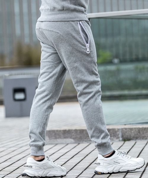1PIU1UGUALE3 ジャージパンツジョガーパンツグレーⅣ スウェット