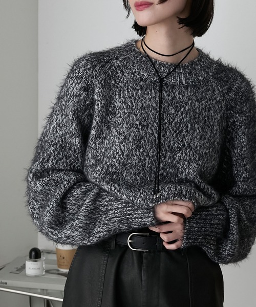 forksy.（フォルクシー） ニット セーター 「forksy.」シャギー