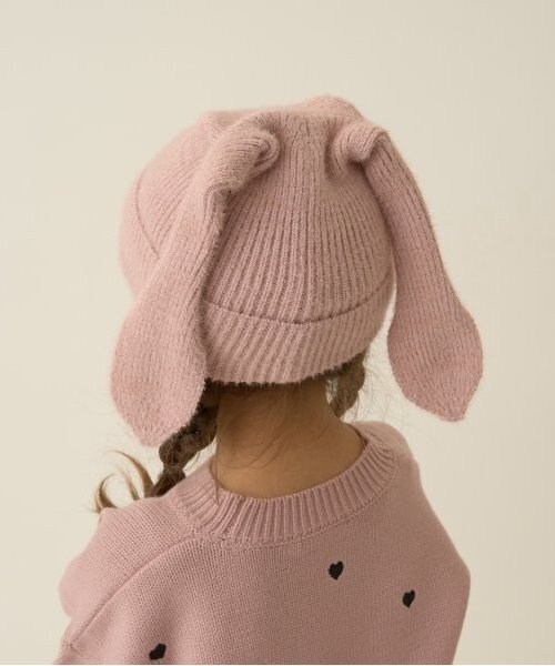 ニット帽 ニットキャップ うさ耳ニットキャップ キッズ 子供 女の子
