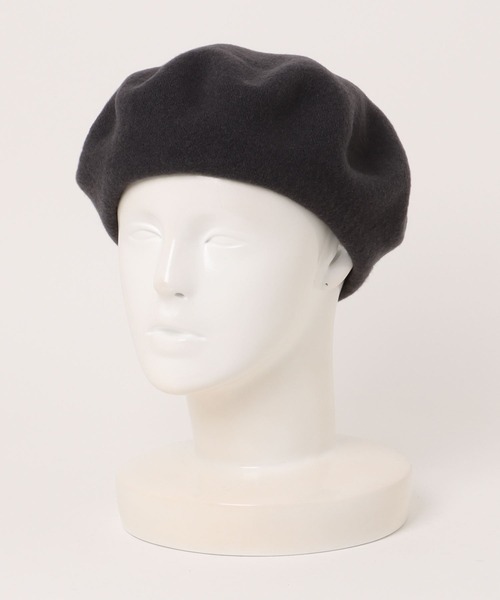 帽子 KIJIMA TAKAYUKI POLY KNIT BERET KIJIMA TAKAYUKI POLY KNIT BERET EKN-002A：ベレー帽