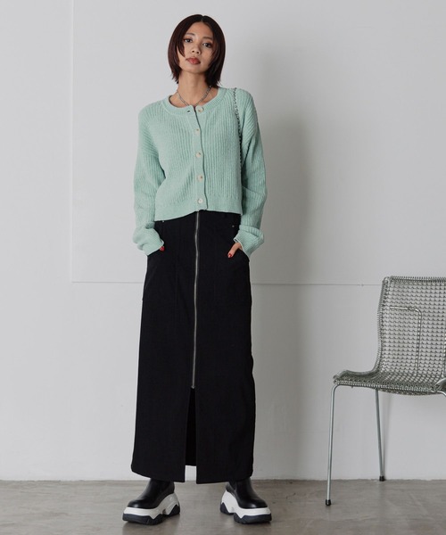 PAGEBOY（ページボーイ） カーディガン ベロアモールコンパクト