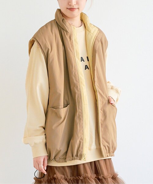 p.premier（ピードットプルミエ） ベスト ジレ 大人も着たい