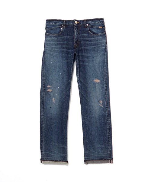 CRIMIE クライミー BORN FREE 2 REGULAR STYLE GARAGE USED SELVEDGE STRETCH JEANS メンズ パンツ デニム atfpts CRIMIE（クライミー） ジーンズ BORN FREE 2 REGULAR STYLE GARAGE
