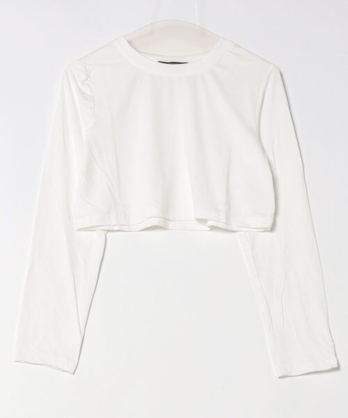 tシャツ ショート丈 無地ロンT レディース : ZOZOTOWN Yahoo!店 - 通販