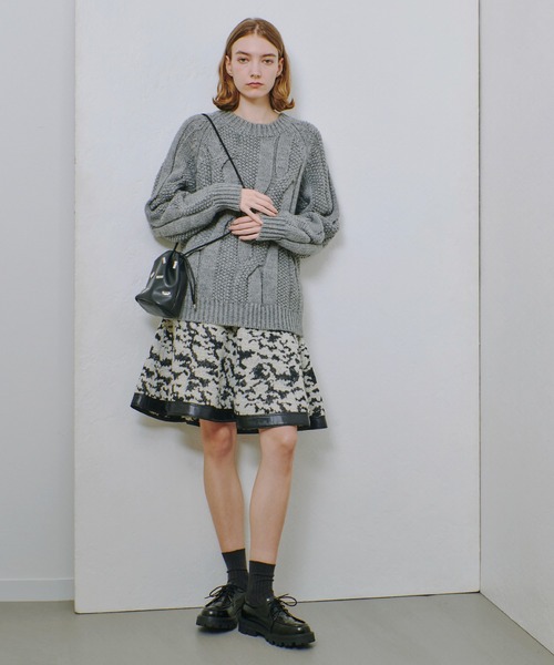 allureville ショルダーバッグ バッグ フェイクレザービジュー