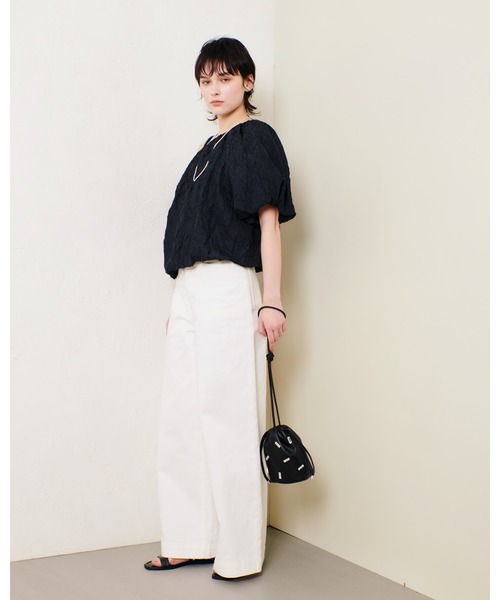 allureville ショルダーバッグ バッグ フェイクレザービジュー