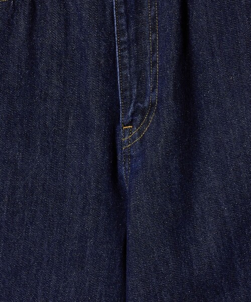 ジーンズ デニム デニムパンツ 「size SHORT/TALLあり」ワイド デニム パンツ レディースの画像