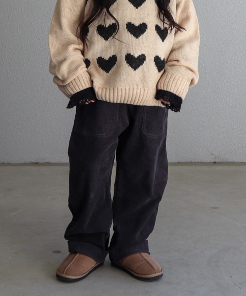 CIAOPANIC TYPY パンツ 「KIDS」バックストラップコーデュロイ