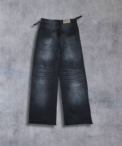ATMARK ワイドパンツ ジーンズ 「3サイズ展開 / UNISEX 」ビンテージ